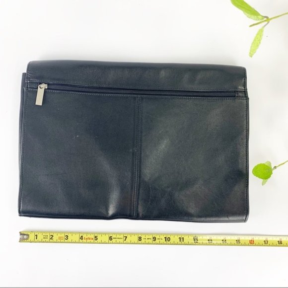 🦃 Kenneth Cole Clutch Envelope 11 x 16 Leather - Picture 5 of 10